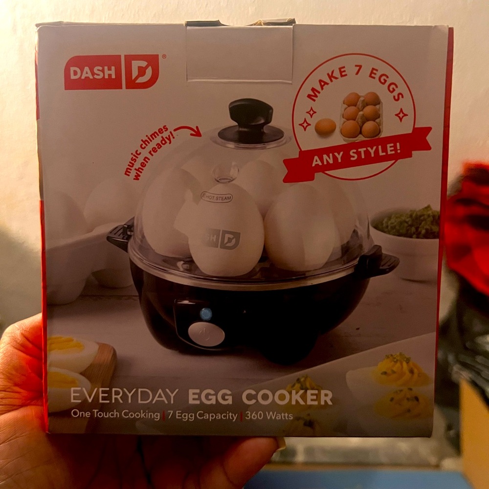 Egg cooker. Brand new never used. Brought it and never used